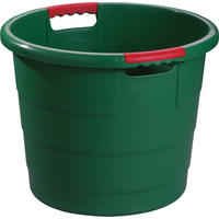 UNIVERSAL-BEHÄLTER rund 30 L, grün - Grün, Kunststoff (43/34/43cm) - GARANTIA