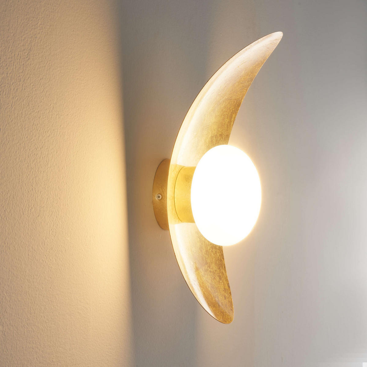 WANDLEUCHTE Isola, Gold, 40cm - Goldfarben, Metall (20/40/16cm) - KOSILUM