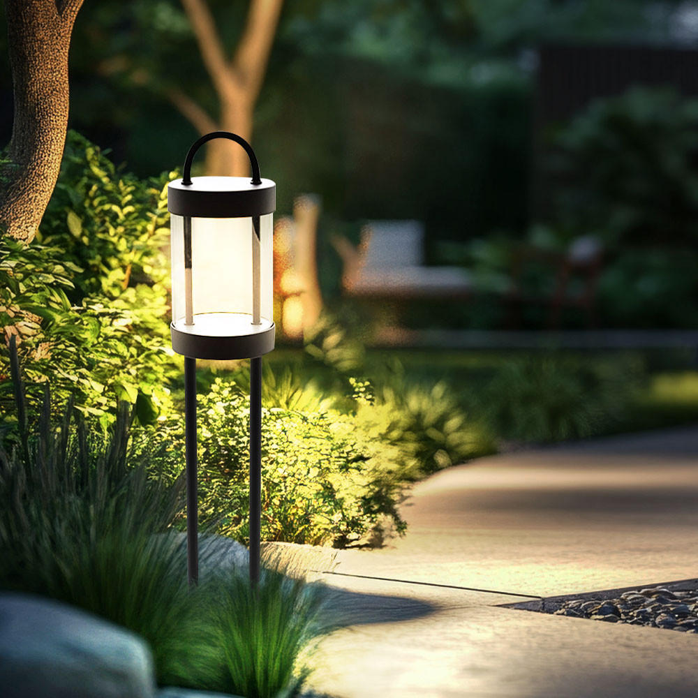 LED WEGELEUCHTE LUNDEN Alu Anthrazit - Anthrazit, Metall (12.5/65/12.5cm) - Nowa