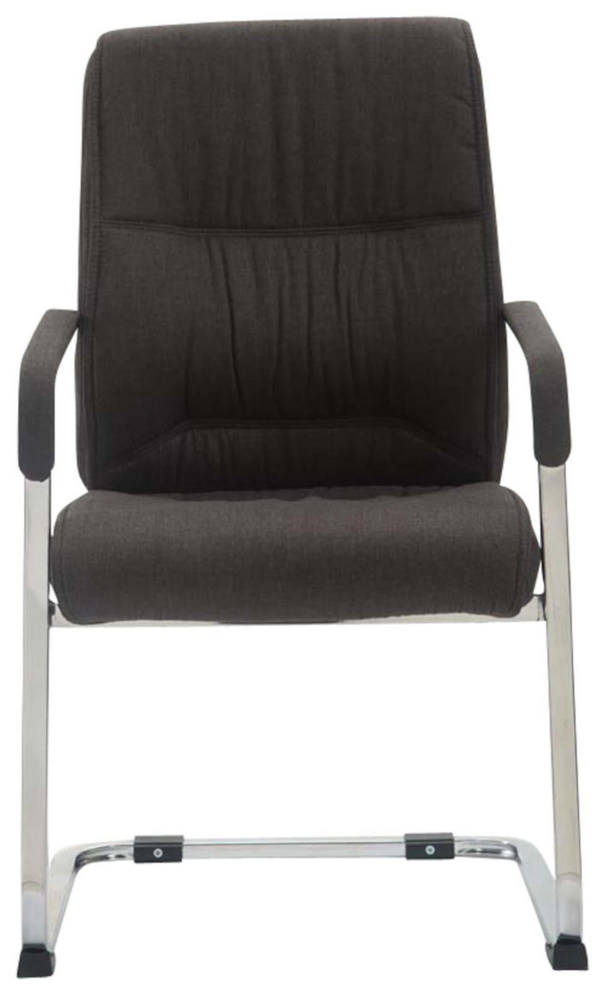 SCHWINGSTUHL 2er Set Stoff dunkelgrau - Dunkelgrau, Textil/Metall (58/102/65cm) - CLP