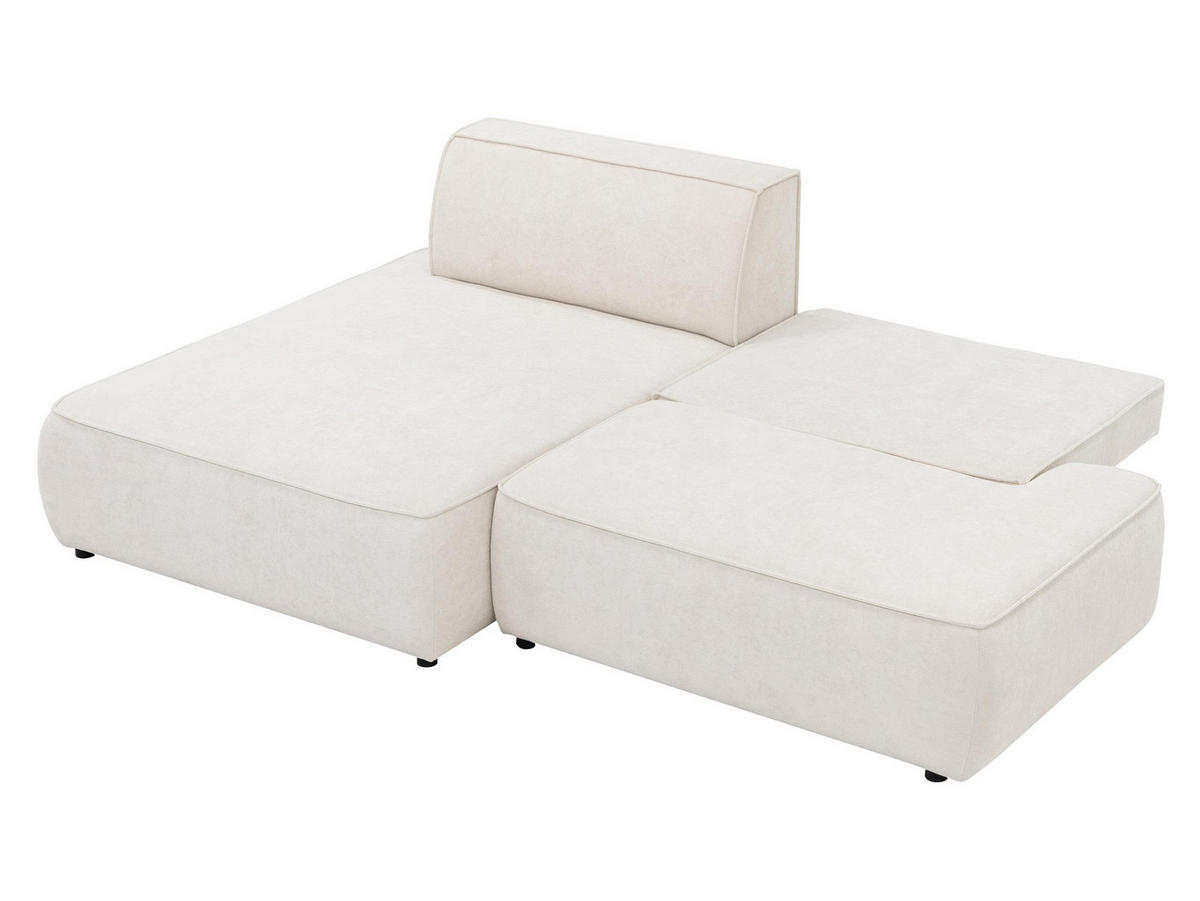 ECKSOFA Zuno, Seite: Rechts - Schwarz/Grau, Holz/Kunststoff (254/162cm) - MIRJAN24