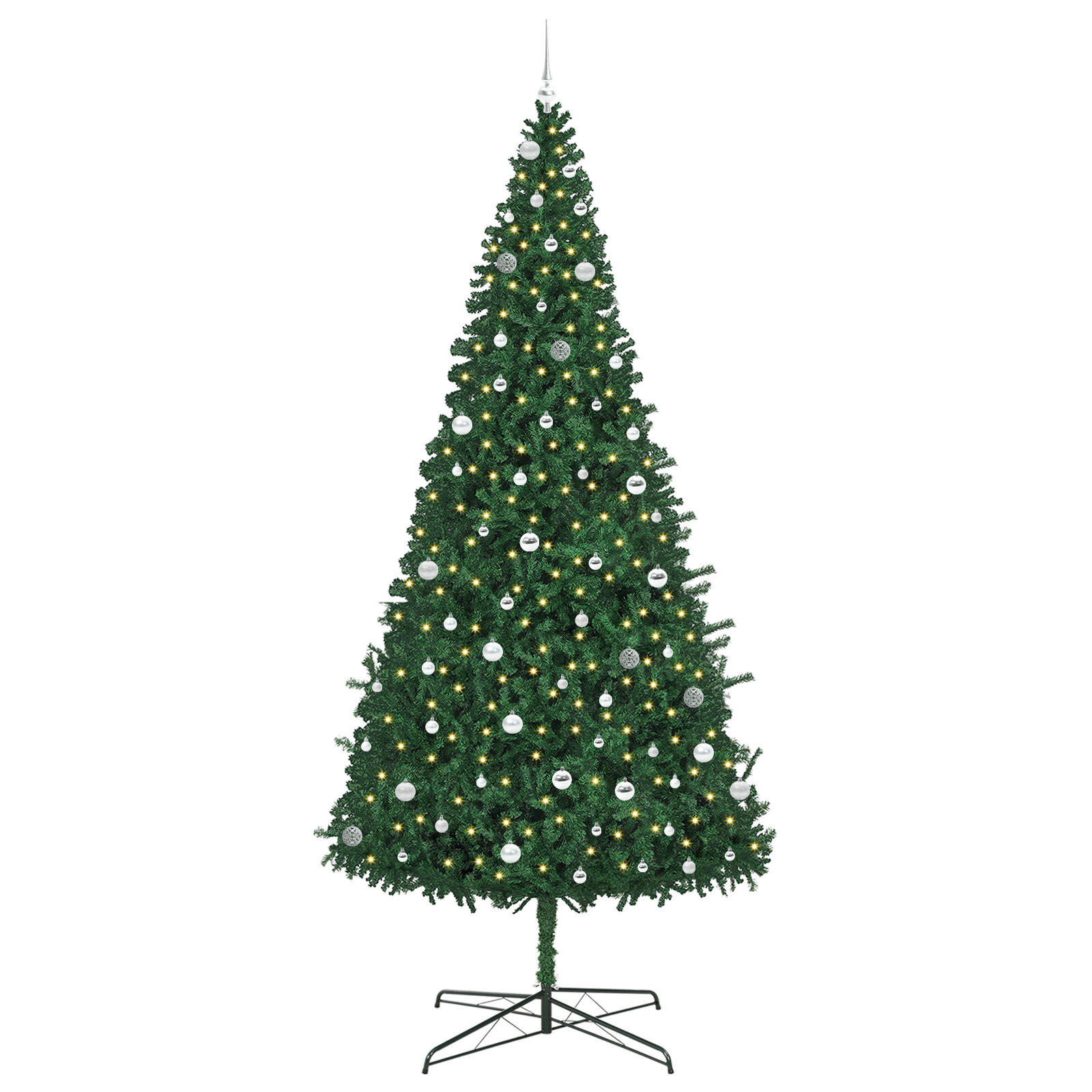 vidaXL Weihnachtsbaum Grün 400 cm