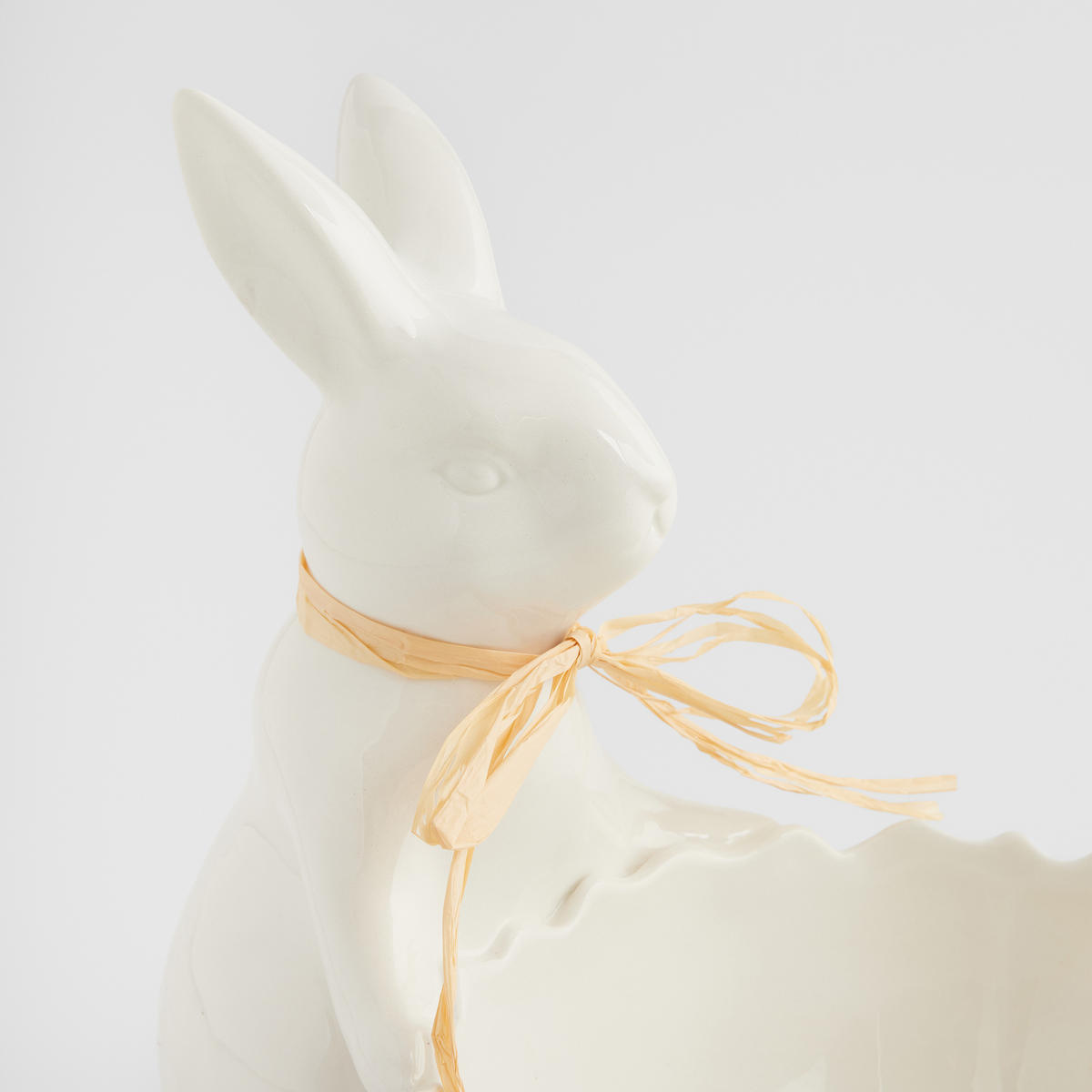 DEKORATIVE SCHALE Benegg - Weiß, Keramik (22.6cm) - home&you