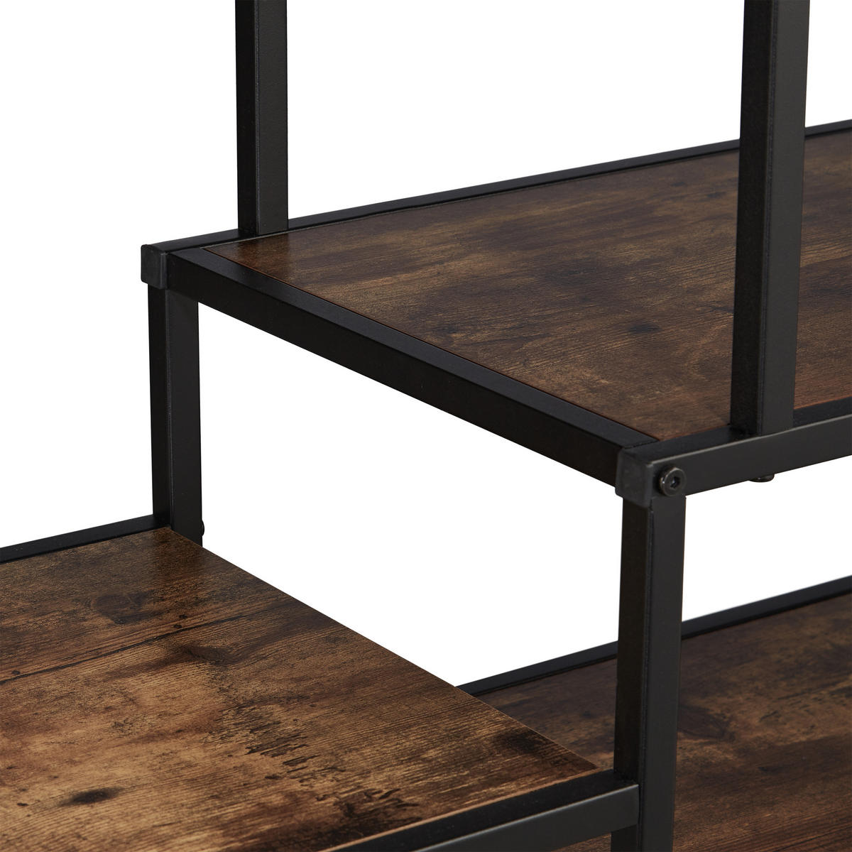 REGAL - Multicolor, Holzwerkstoff/Metall (115/79/33cm) - Relaxdays