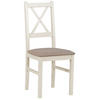HOLZSTUHL Trunos Beige/Greige - Taupe/Beige, Holz/Textil (43/94/40cm) - Selsey