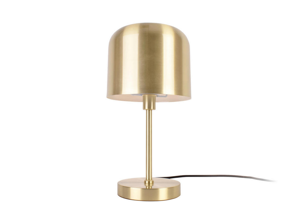 TISCHLAMPE Capa Geborsteld 20/20/39 cm - Goldfarben, Metall (20/20/39cm) - Leitmotiv