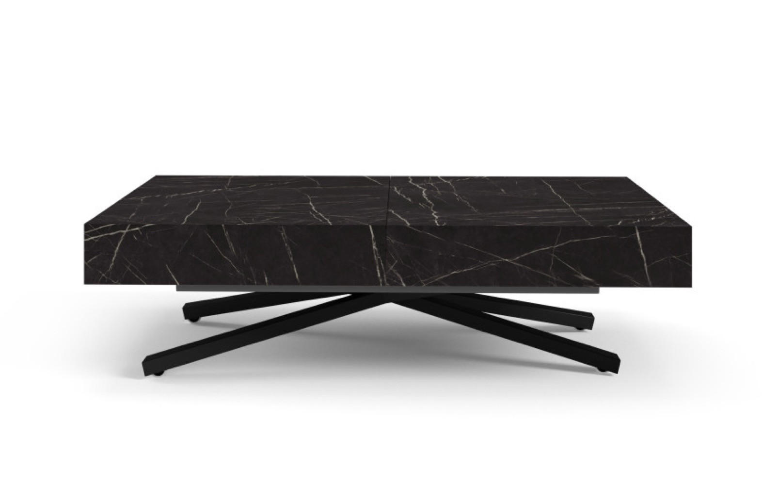 Sepro Meble Tisch Schwarz 80x80x80 cm