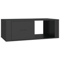 COUCHTISCH Schwarz 100x50,5x35 cm Holzwerkstoff - Schwarz, Holzwerkstoff (100/50.5/35cm) - furnicato