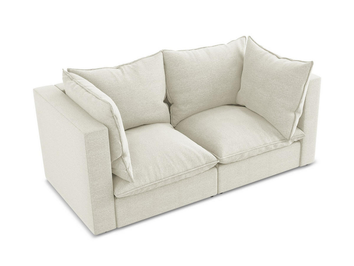 SCHLAFSESSEL Chenille Stoff Grau - Schwarz/Graphitfarben, Holzwerkstoff/Kunststoff (157/81/113cm) - Makamii