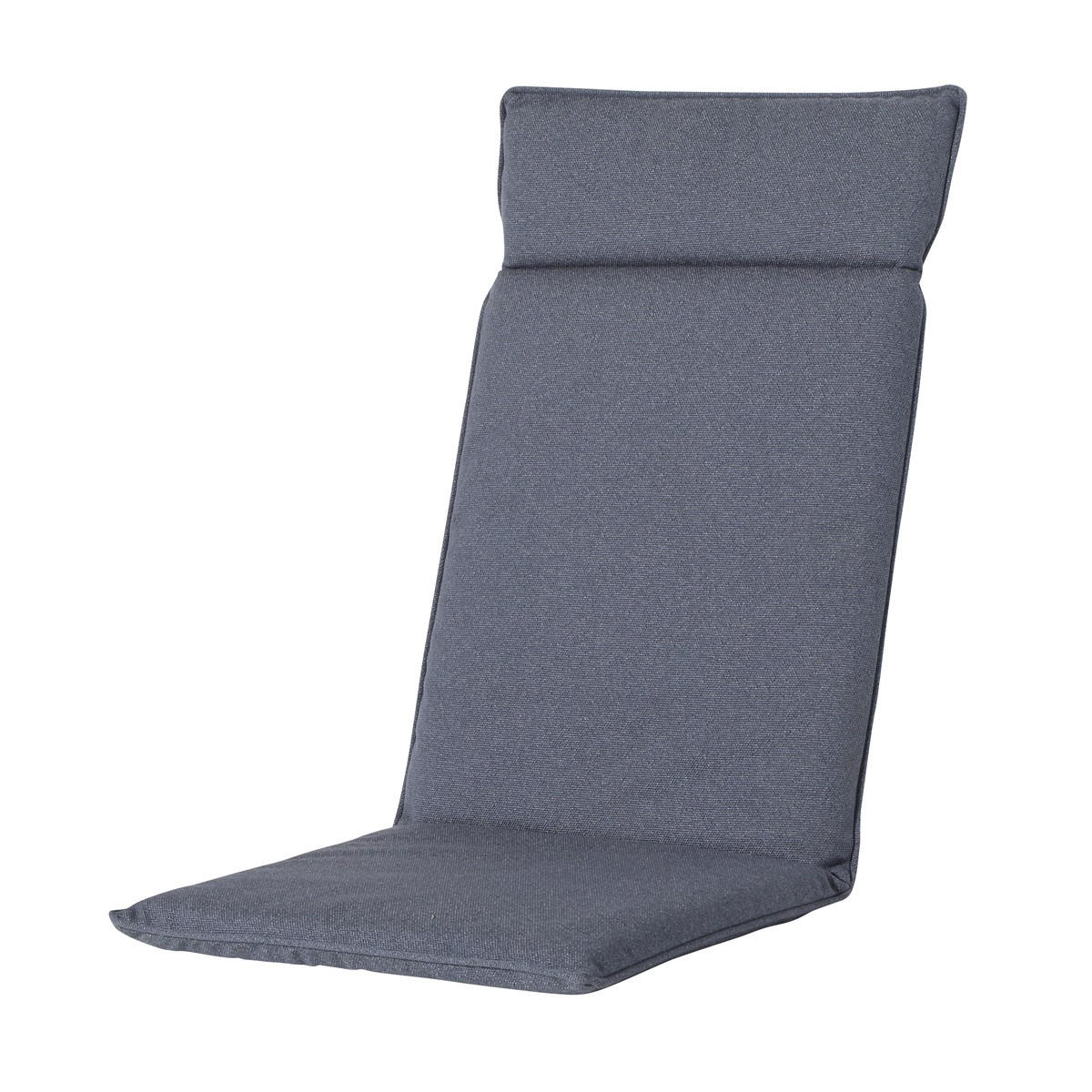 GARTENSTUHLKISSEN Manchester 120/50 cm 4er-Set - Grau, Textil (50/8/120cm) - Madison