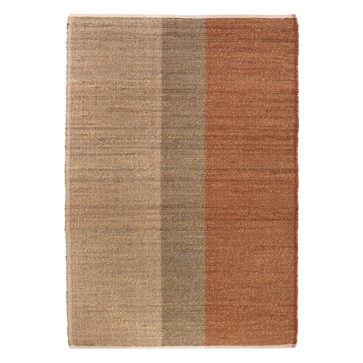 TEPPICH Karan terrakotta 160 x 230 x 1 cm - Dunkelorange, Textil (160/230cm) - Vivaraise