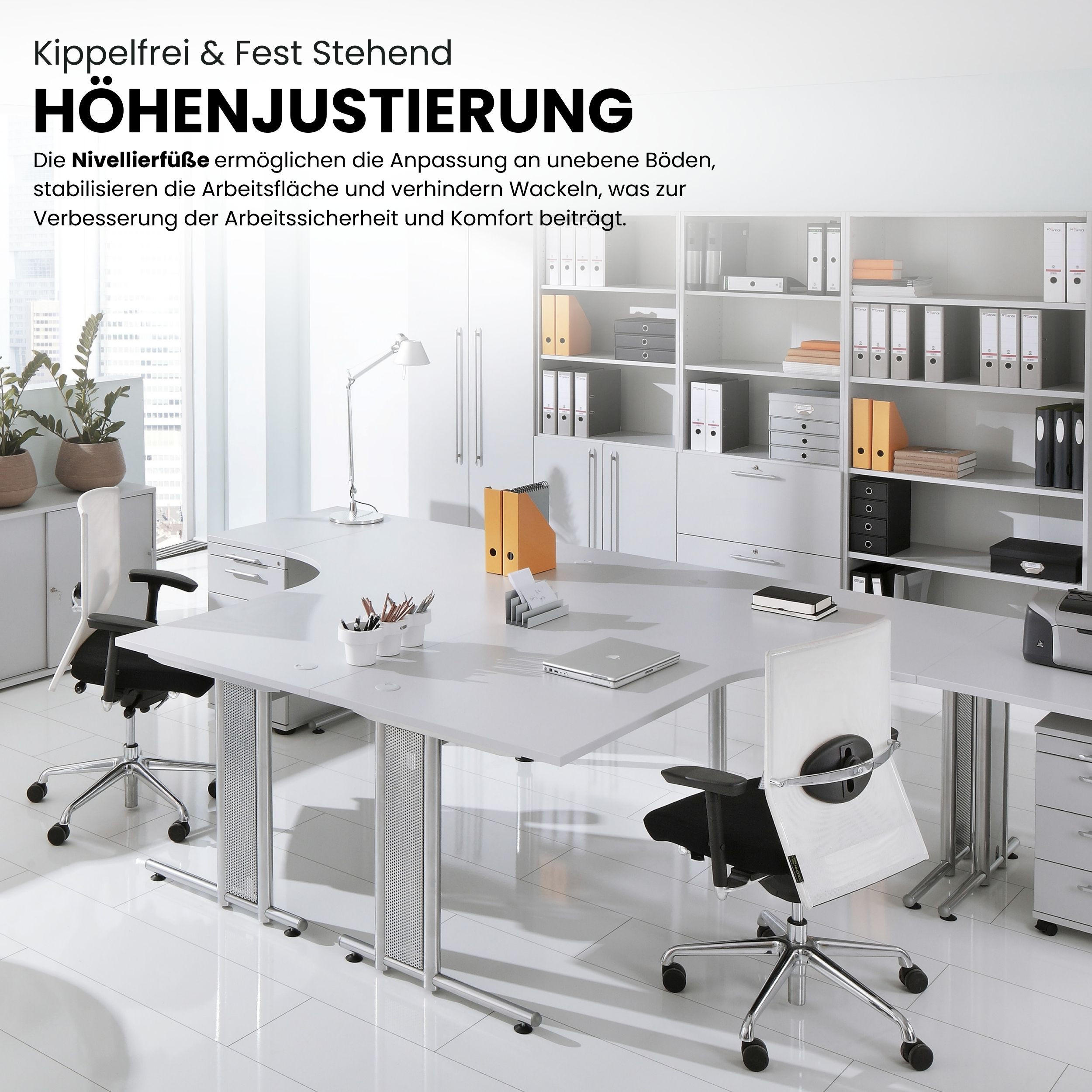 SCHREIBTISCH Serie-N 80/160/72 cm in Wildeiche - Wildeiche, Holzwerkstoff (80/160/72cm) - bümö