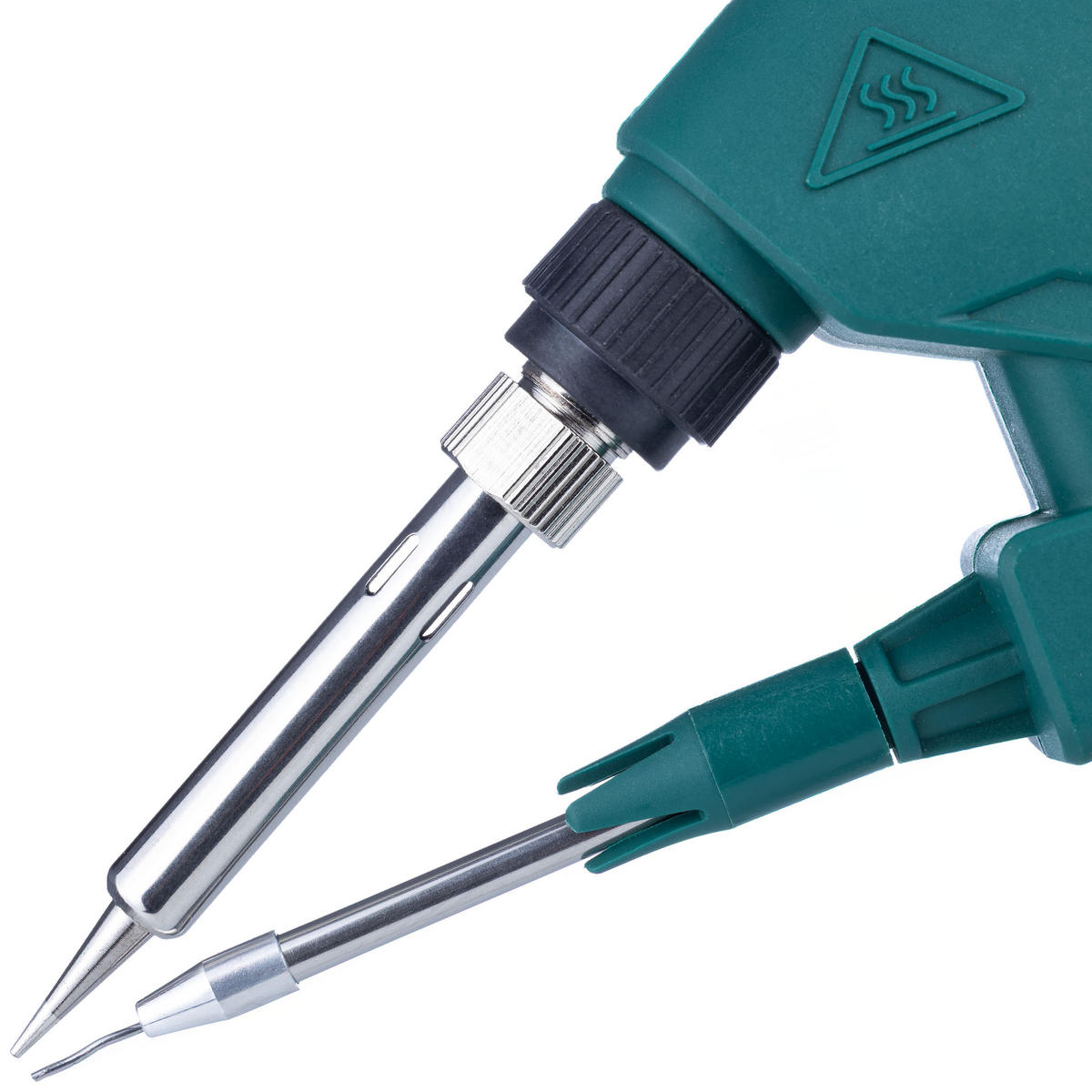 LÖTKOLBEN Transformator - 60 W, 450 °C, Lötzinnzufuhr, Standfuß, 0,8-1,2 mm, Aufheizzeit 30 s, wechselbare Heizeinheit - Multicolor, Kunststoff/Metall (22/21/3cm)