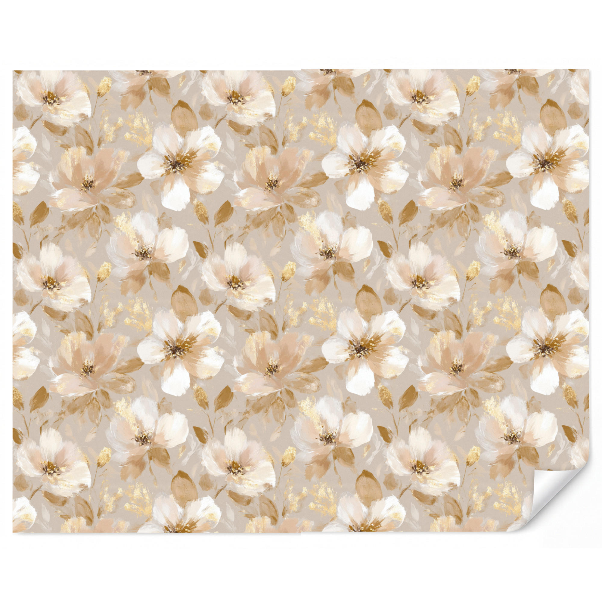 OnlyWow Tapete Beige 350x300 cm