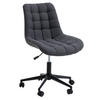 DREHSTUHL TALIA - Dunkelgrau, Textil (53/89/61cm) - IDIMEX