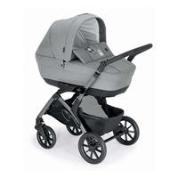 KOMBI-KINDERWAGEN Dinamico Smart 3in1 - Grau, Kunststoff (57/87.5/675cm) - Cam il Mondo del Bambino S.p.A.