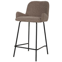 BARHOCKER Leander Beige 57/51/94cm - Beige, Textil (51/94/57cm) - PTMD Collection