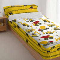 KINDER schlafsack Machinery 105x200 cm Ohne füllung - Multicolor, Textil (105/200cm) - Happy Friday