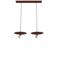 HÄNGELEUCHTE - Dunkelbraun, Metall (30/30/7cm) - Lumicom