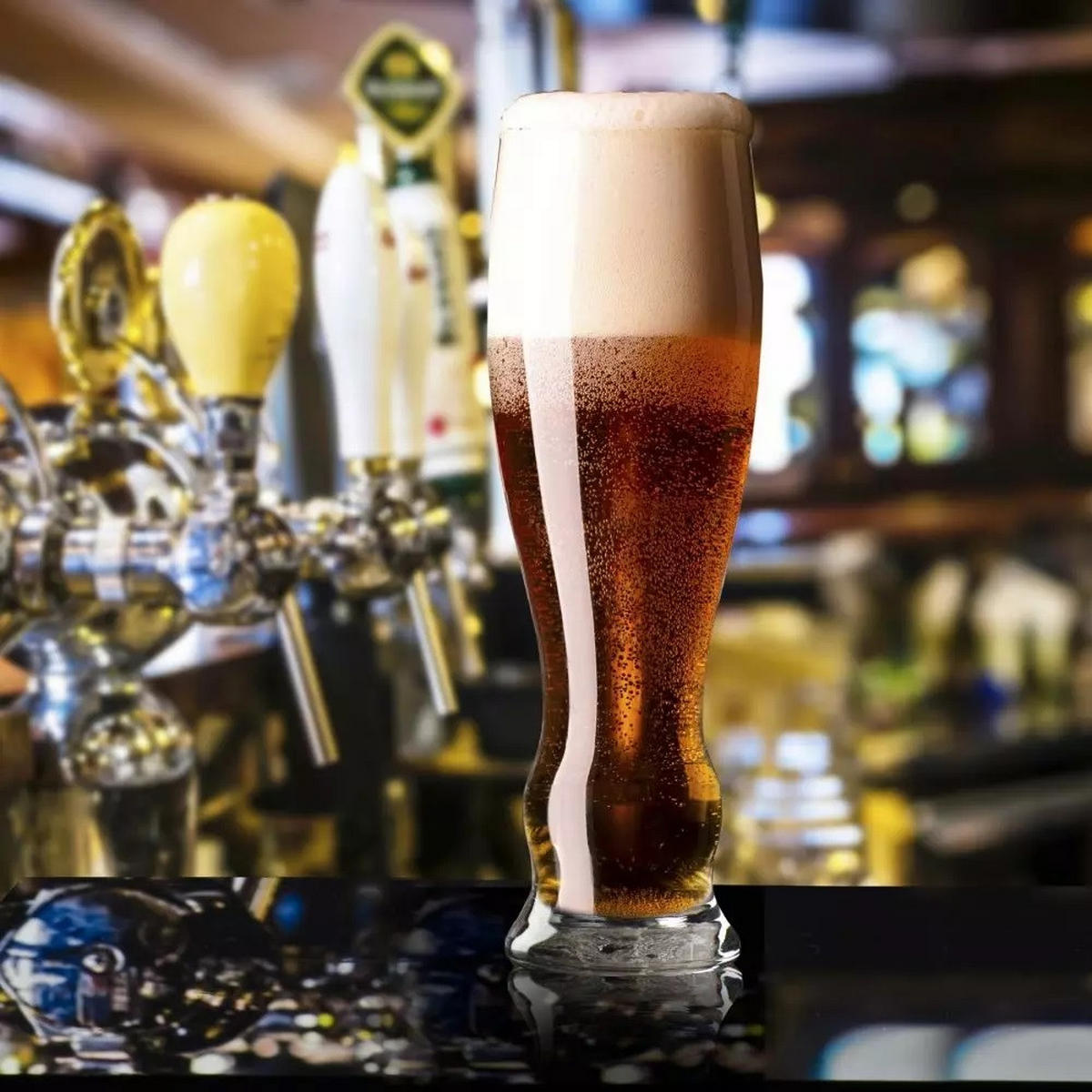 WEIZENBIERGLÄSER, 6er-Set, 500 ml - Transparent, Glas (0.5L) - Krosno Glass