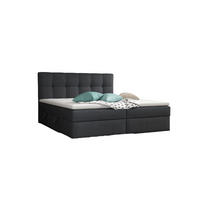 BOXBETT Arturo In Soro - Schwarz, Holzwerkstoff/Textil (200/200cm) - Fun Möbel