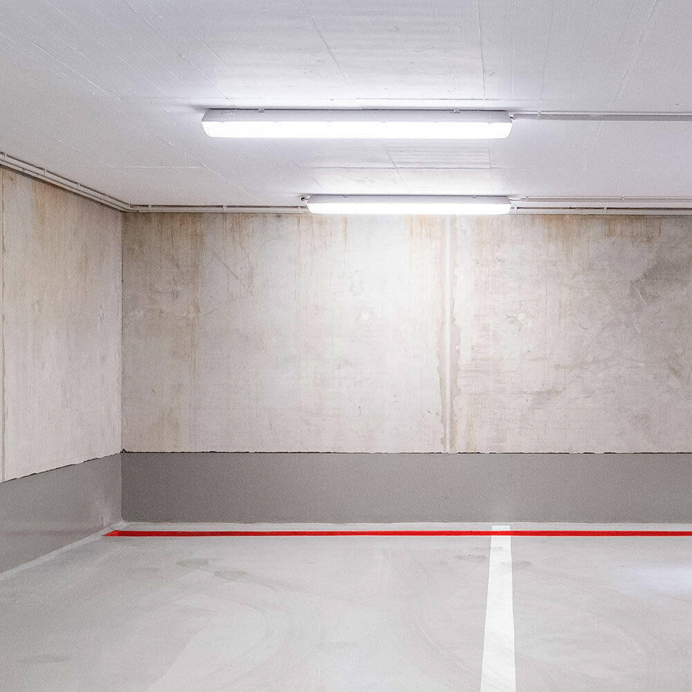 LED DECKENLEUCHTE Kunststoff Weiß 2er Set - Weiß, Kunststoff (150/6.4/6cm)