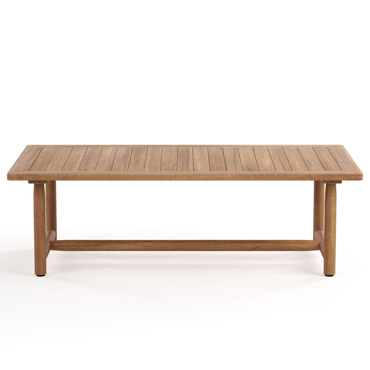 LOUNGETISCH - Akazie massiv - Akazie Braun - Braun/Akaziefarben, Holz (62/110/35cm) - home24