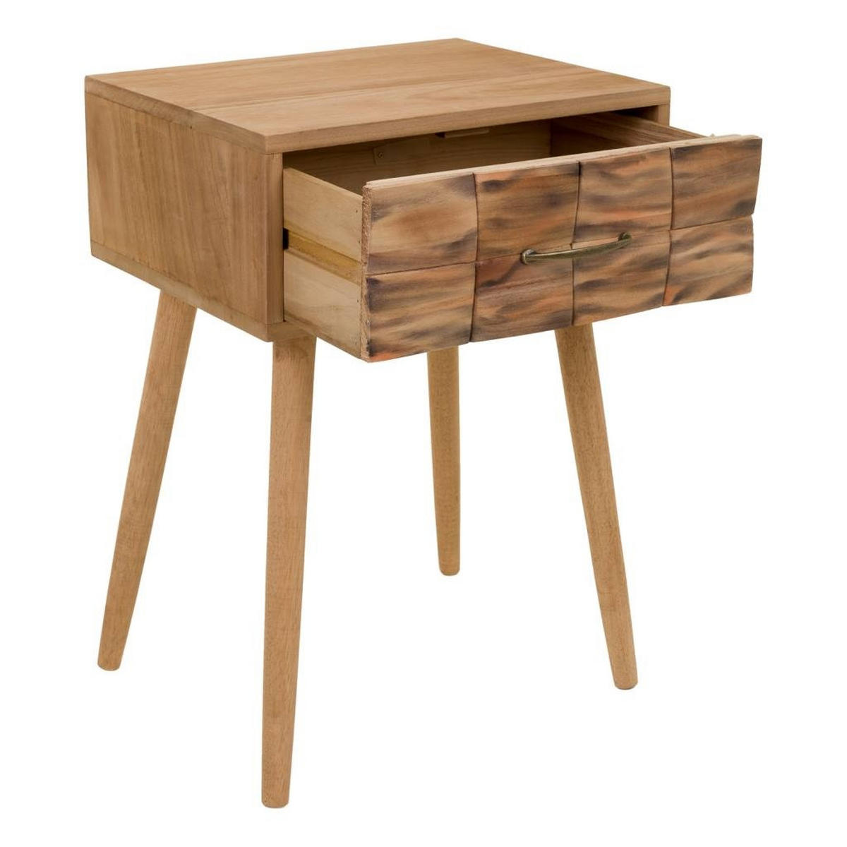 NACHTTISCH aus Holz, braun, 44x38x63cm - Braun, Holz (44/38/63cm) - Wanderlust