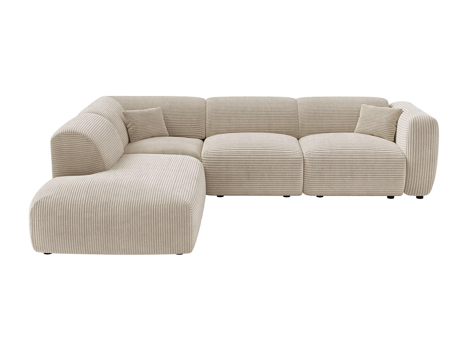 Vente-Unique Sofa Beige 269x73x221 cm
