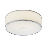 DECKENLEUCHTE CASSABLANCA LED 40 Chrom 35 W - Chromfarben, Metall (40/40/12cm) - Rendl