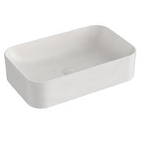 WASCHBECKEN Hochwertiges Keramik Weiß Matt 61 / 38 / 15 cm - Weiß, Keramik (38/15/61cm) - EMKE