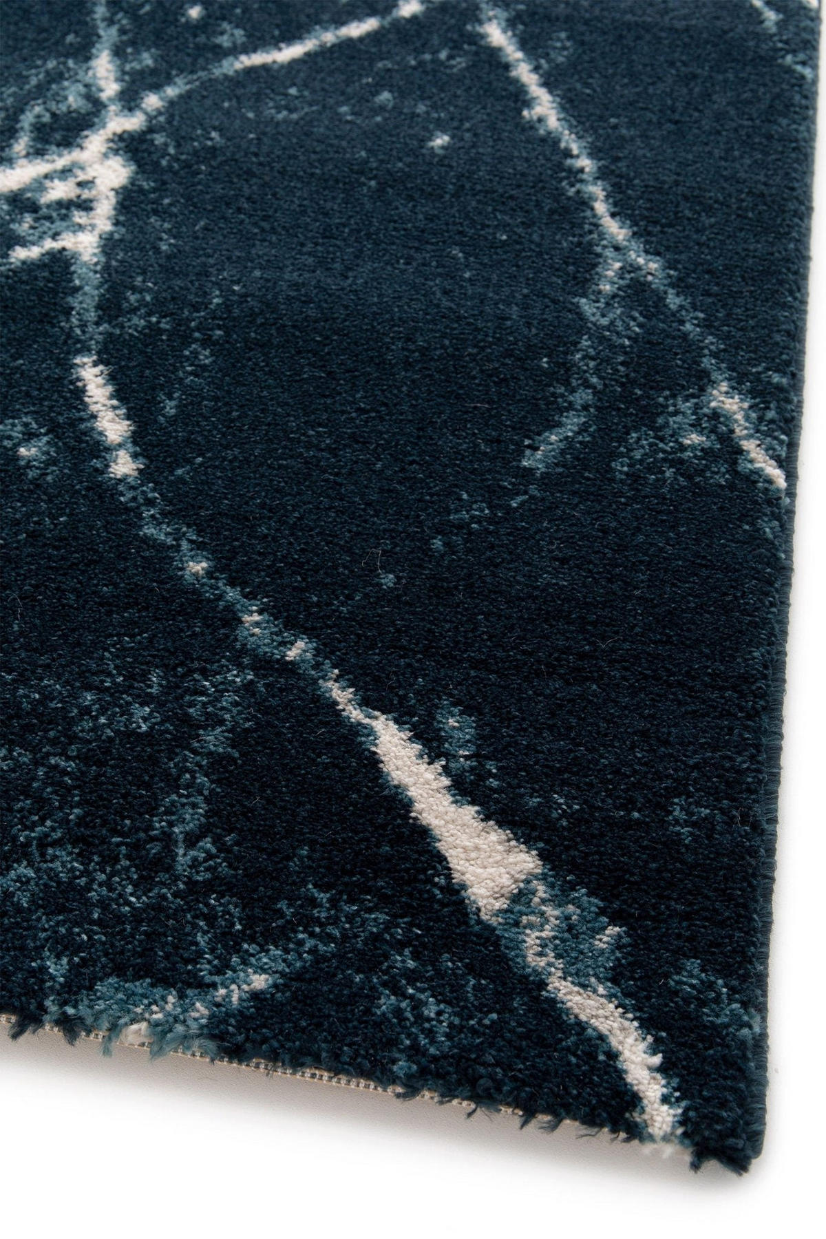 TEPPICH ultraweich designorientiert blau - Blau, Textil (160/230cm) - AFK Living