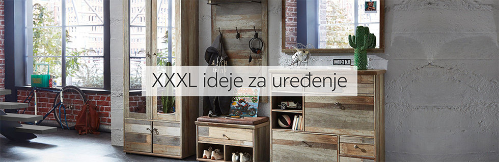 Moderno i zanimljivo predsoblje Lesnina XXXL