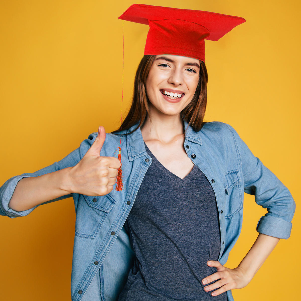 2XDOKTORHUT - Rot, Textil (28/11/28cm) - Relaxdays