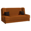 SCHLAFSOFA Jonas - Bronzefarben, Holz/Textil (195/86/87cm)
