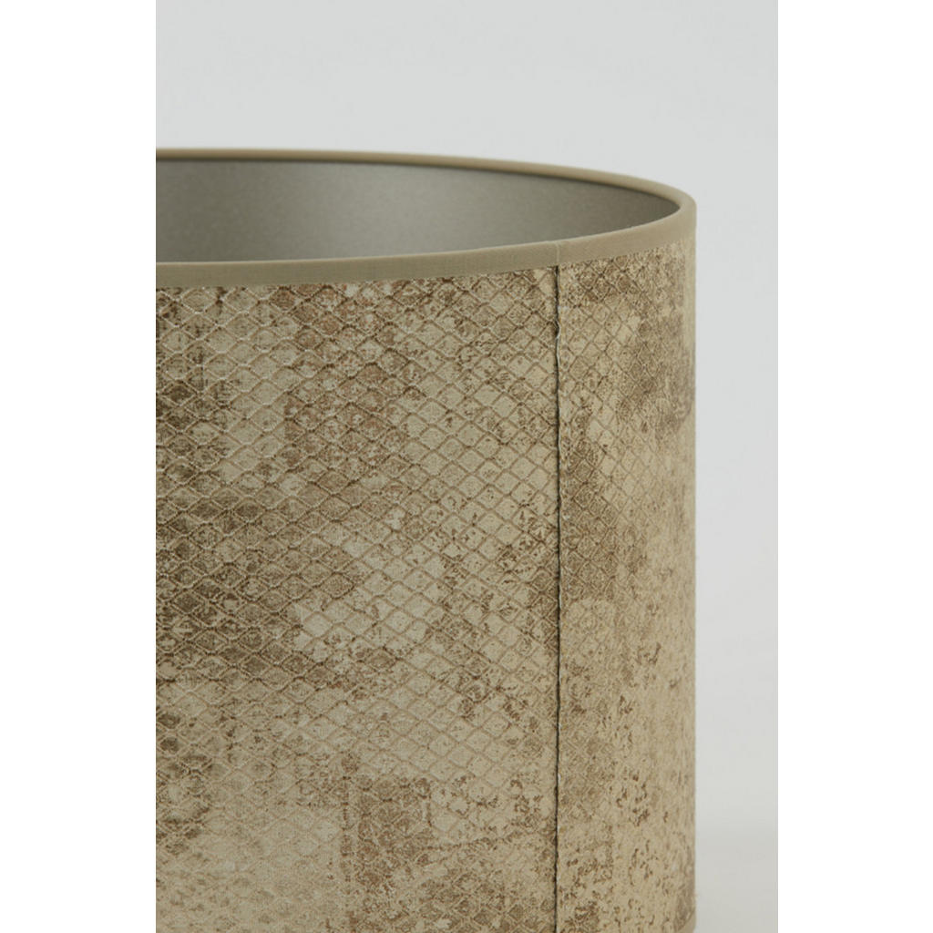 Thumbnail - Light & Living Lampenschirm, Weiß, Textil, Rund, 25x18x25 cm, CE, Lampen & Leuchten, Innenbeleuchtung, Lampenschirme