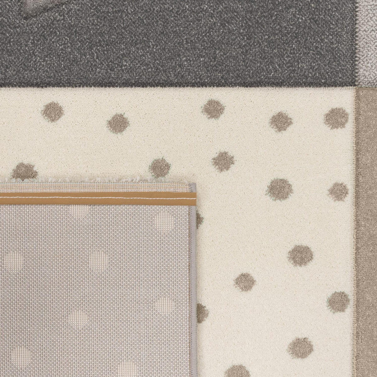 COSMO 340 BEIGE 200D - Beige, Kunststoff (200/200cm) - Paco Home