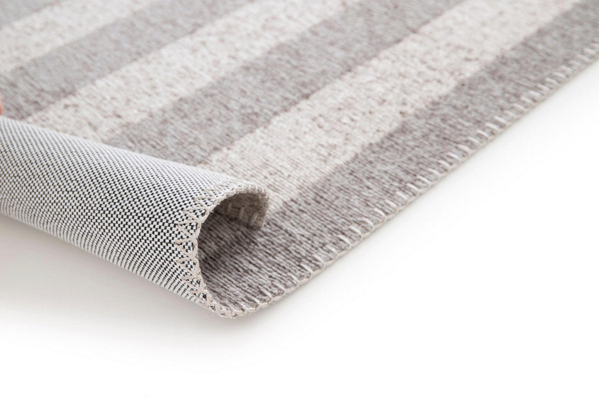 TEPPICH In-Outdoor, recycelt grau - Grau, Textil (120/170cm) - AFK Living