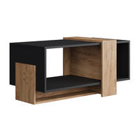 COUCHTISCH Aven Anthrazit/Goldkraft Eiche 91.8 x 49 cm - Honigeiche/Anthrazit, Holzwerkstoff (49/91.8/45cm) - Vicco