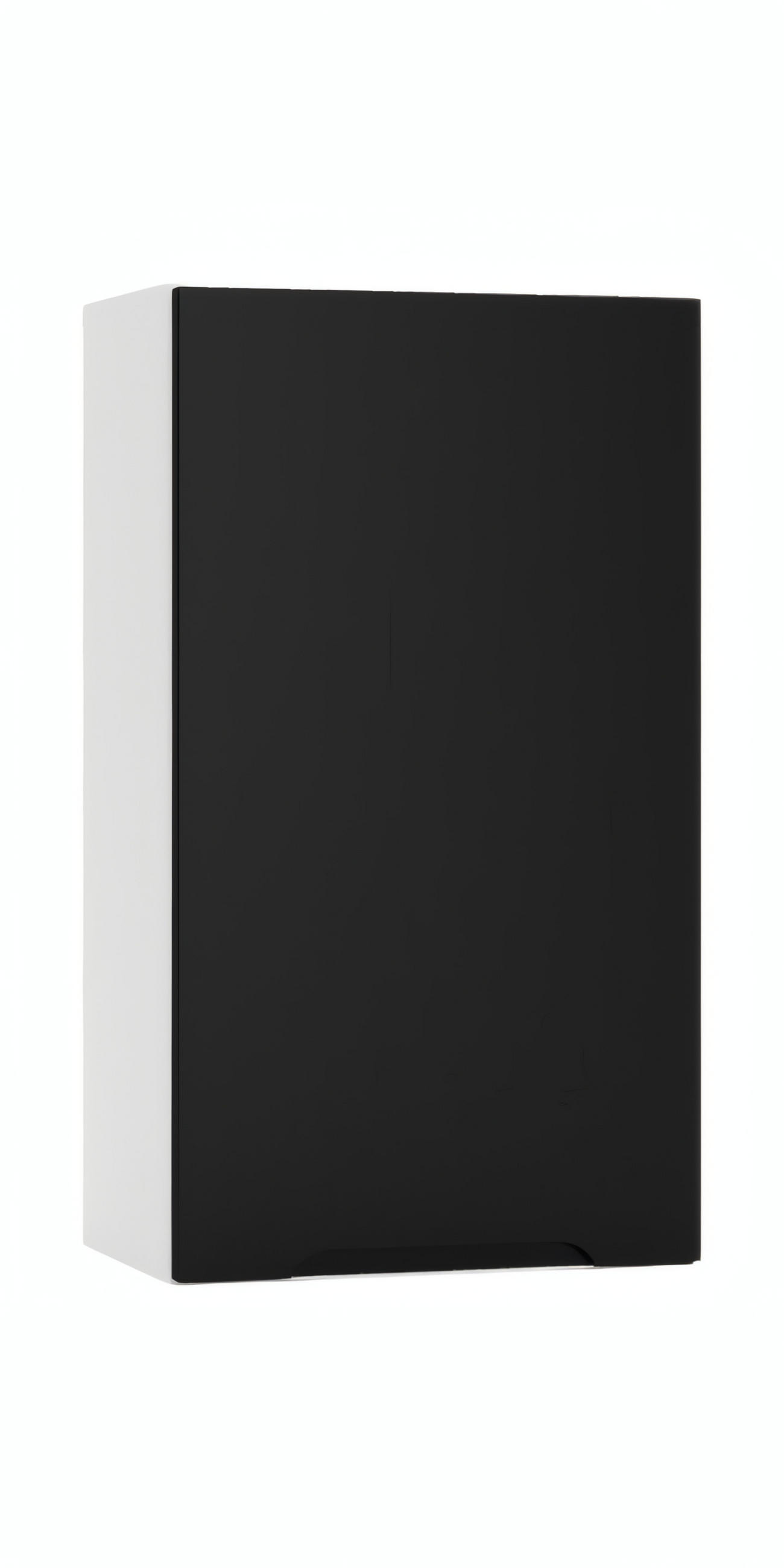 HÄNGESCHRANK W40 P/L - Zivora - Zeitlose Küchenlösung - Schwarz, Holz (40/72/30cm) - ROYAL24_MARKT