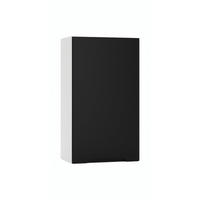 HÄNGESCHRANK W40 P/L - Zivora - Zeitlose Küchenlösung - Schwarz, Holz (40/72/30cm) - ROYAL24_MARKT