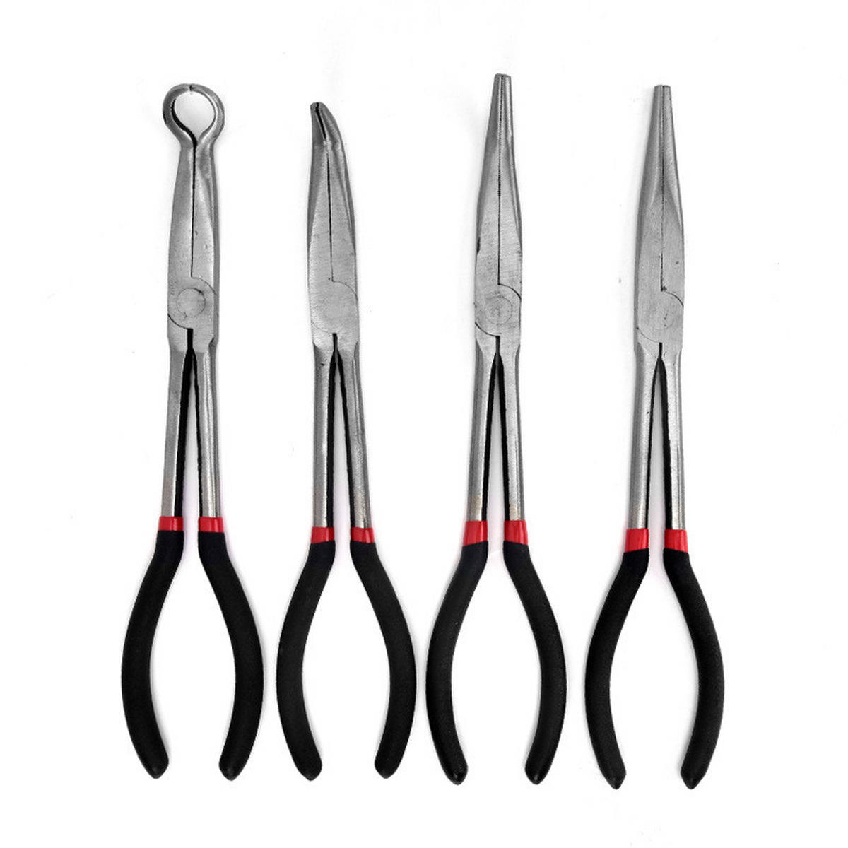 ZANGEN – 4-teiliges Set – 11 Zoll – Kohlenstoffstahl - Schwarz, Metall (280/1/1cm) - DCA