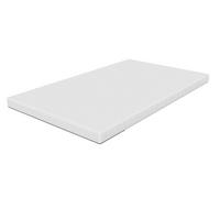 KALTSCHAUM-TOPPER 60x120 - 5 cm Höhe - H2 - extra komfortabel - waschbar und für Allergiker geeignet - Weiß, Textil (60/120cm) - Mister Sandman