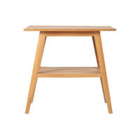 WASCHBECKENUNTERSCHRANK - 80 cm x 55 cm - Holz, Platte - Naturfarben Hell - BOBOTSARI - Naturfarben, Holz (80/76/55cm) - Vente-Unique