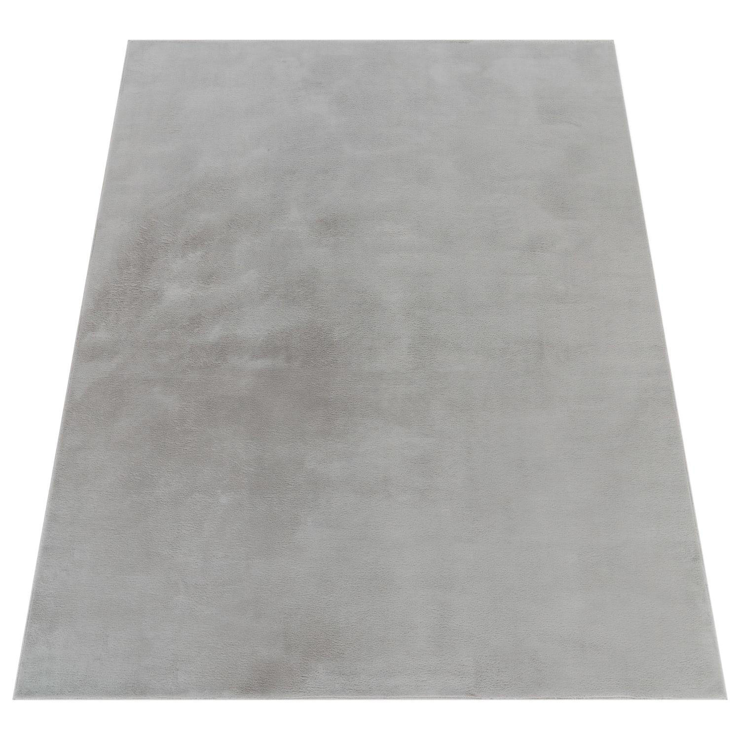 HOCHFLORTEPPICH 160/220 SOFT 380 - Grau, Kunststoff (160/220cm) - Paco Home