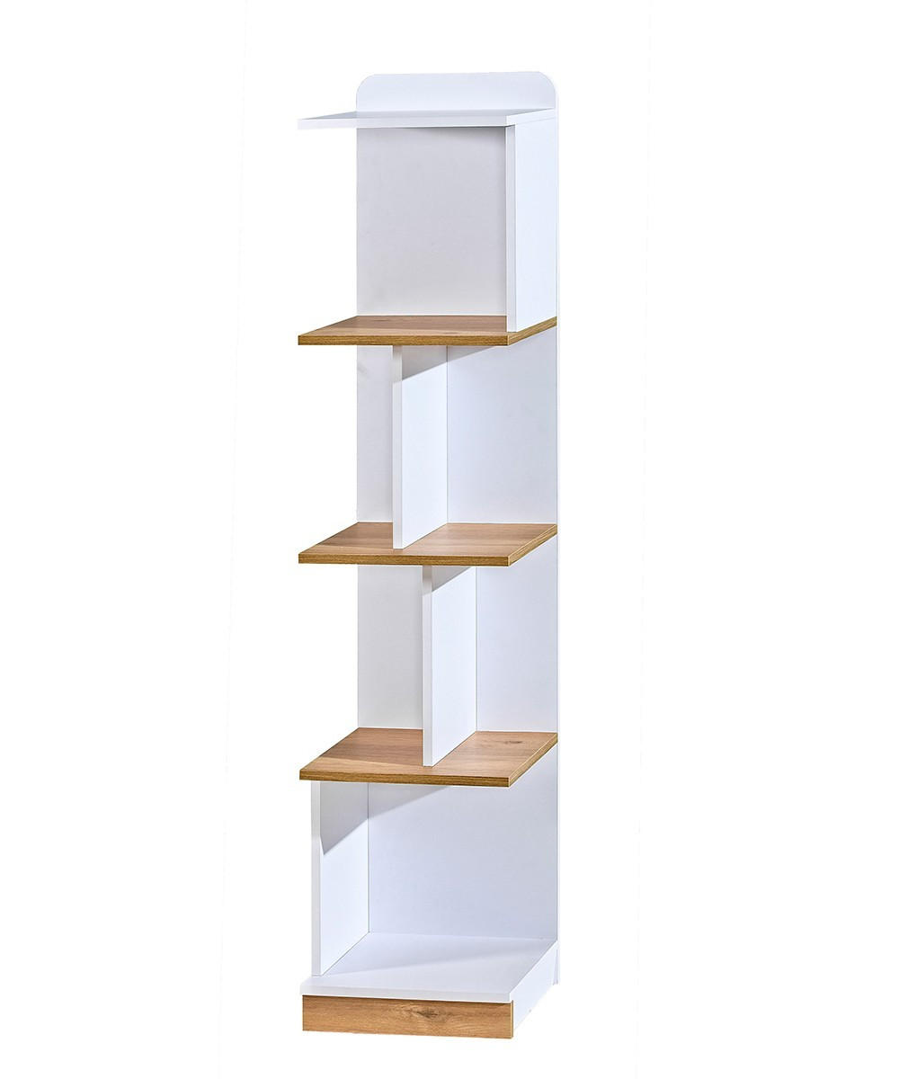 Masseno Bücherregal Weiß 35x154.5x38 cm