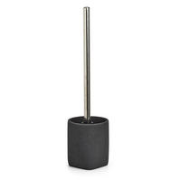 WC-BÜRSTE Dark Stone - Schwarz - Schwarz, Stein (9.5/36.5/9.5cm) - Zeller Present