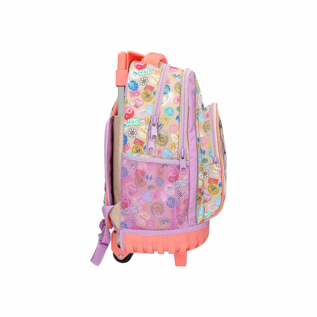 SCHULRUCKSACK TROLLEY GIRL POWER TOPModel bunt 25 x 32 x 37,5 cm - Multicolor, Textil (32/25cm) - Depesche Germany