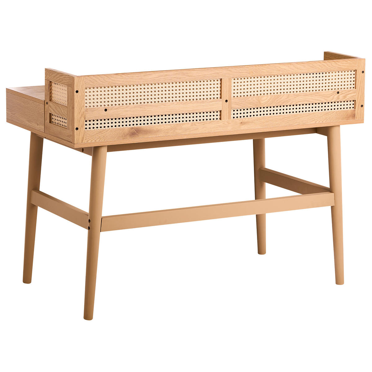 BIROU maro deschis 120/60 cm Noven - maro deschis, compozit lemnos (60/120/87cm) - Beliani