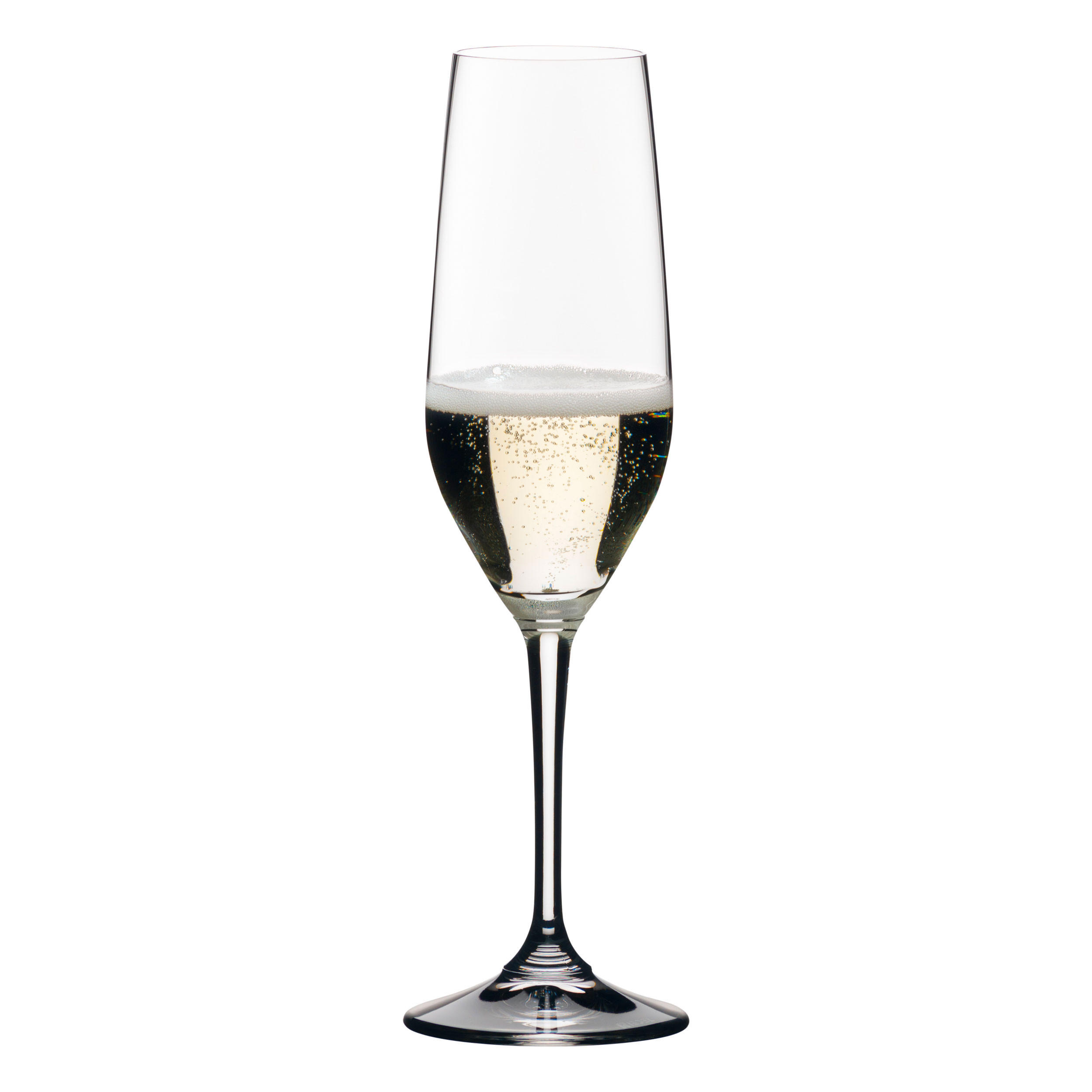 CHAMPAGNERGLAS Vivant Champagne, 4er Set, Hochwertiges Glas, 290 ml - Transparent, Glas (0.29L) - Riedel